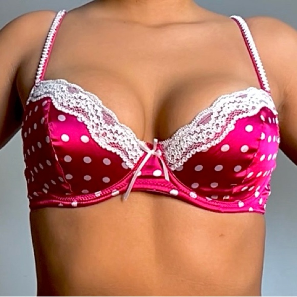 RARE POLKA DOT BRA - PIN UP STYLE